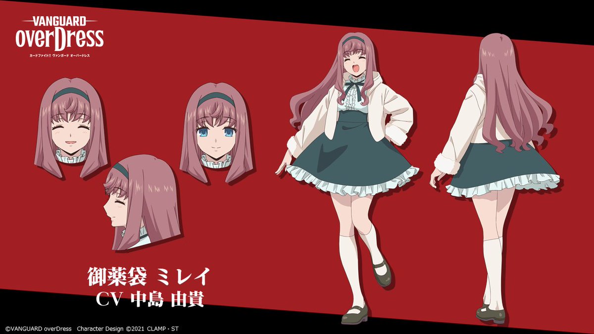 ついに登場🎉 ＼ ミレイの設定画を公開🎪Season2での活躍をお楽しみに