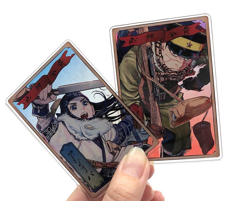 【週末sale】ゴールデンカムイ ステータスカード コンプリート14種 Amazon.co.jp: ゴールデンカムイ ステータスカード 全種 14枚