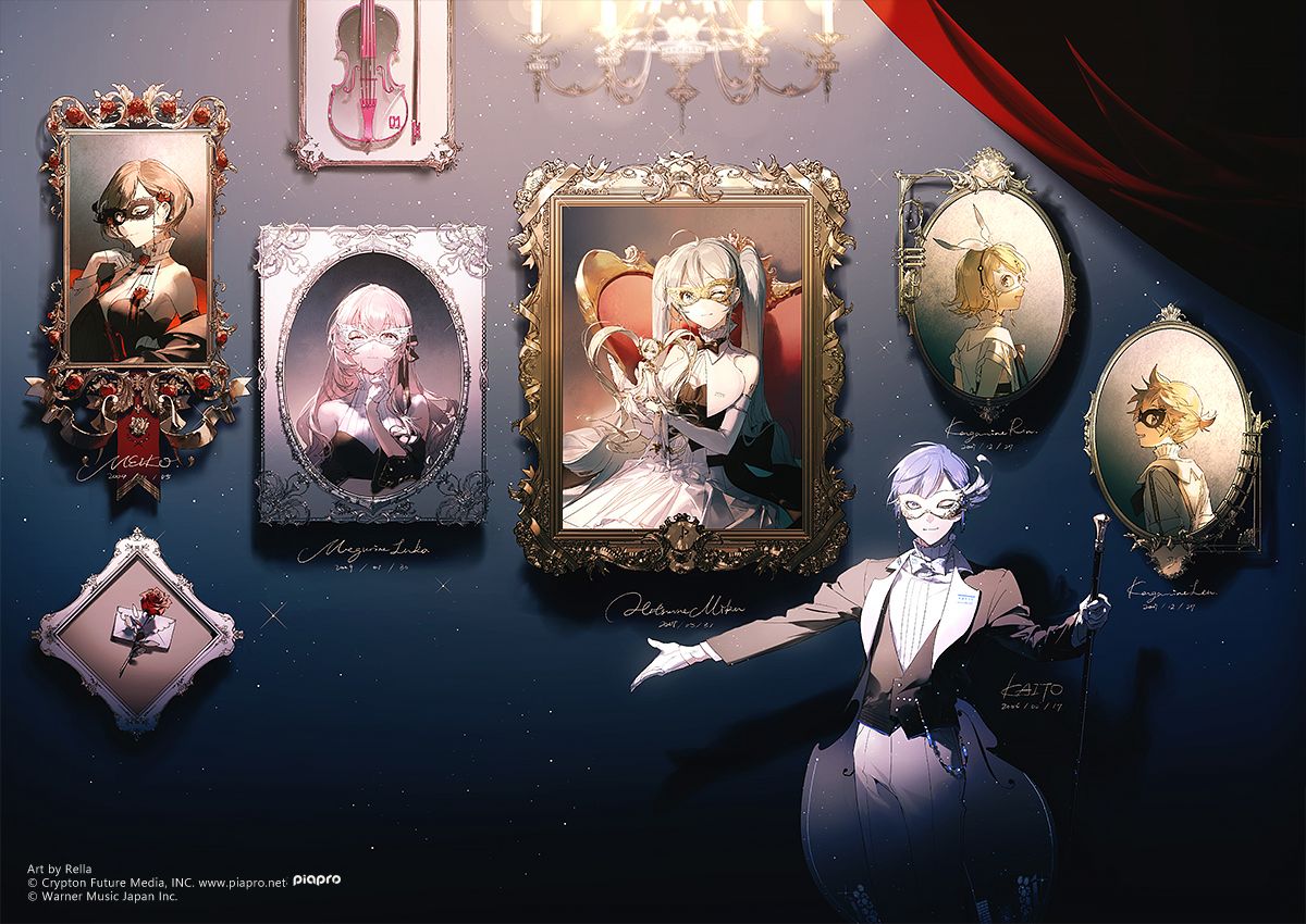 初音ミクシンフォニー2021のキービジュアルを描かせていただきました