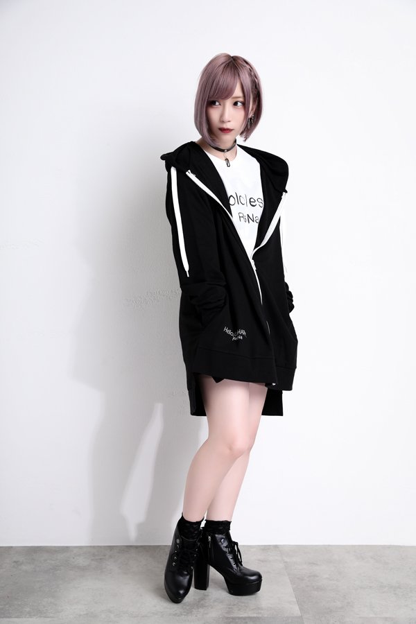 GOODS PHOTO】 □【通販限定】Hello, UnHAPPY.パーカー × HELLCATPUNKS