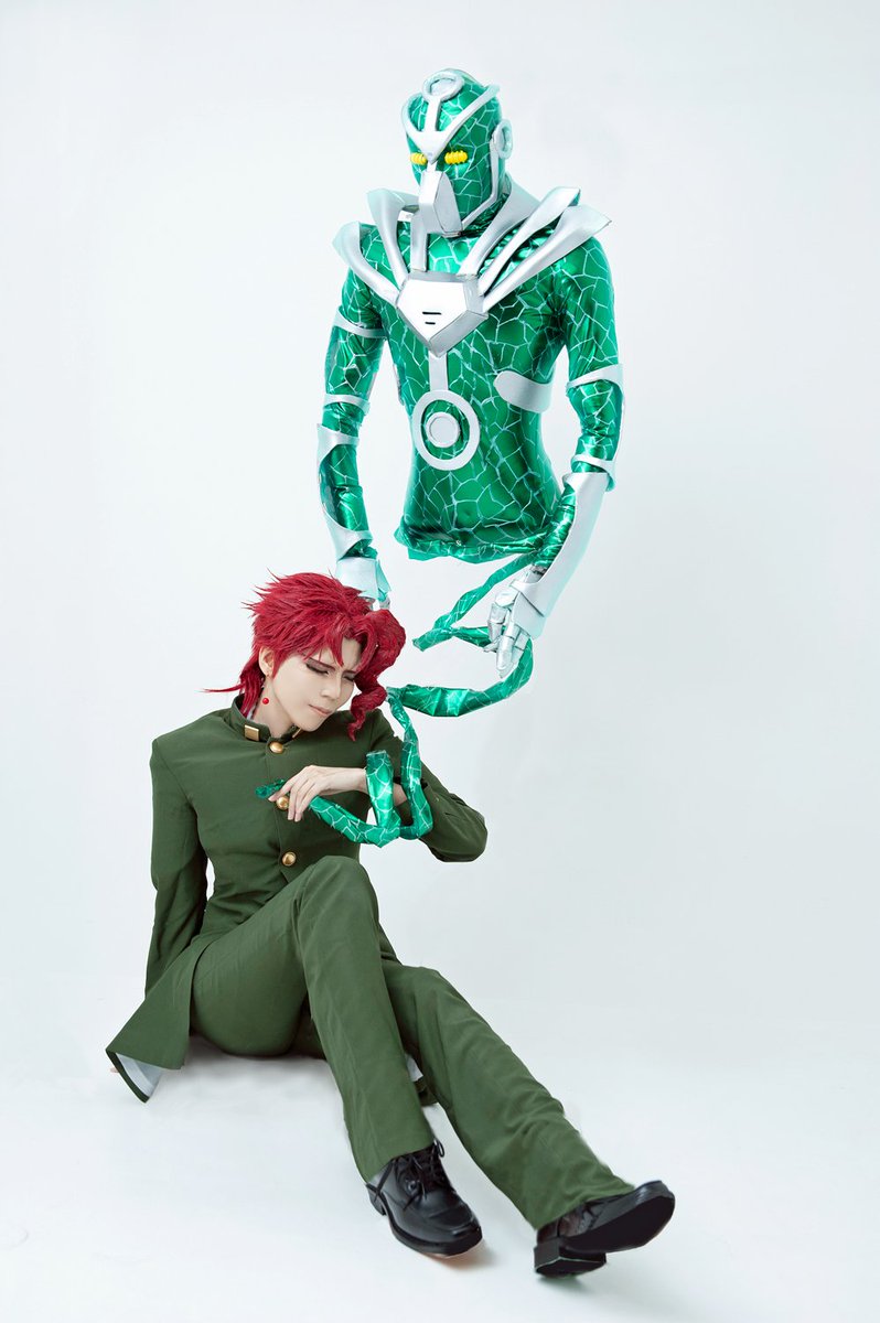 コス】ジョジョの奇妙な冒険 Part3 花京院典明&ハイエロファント