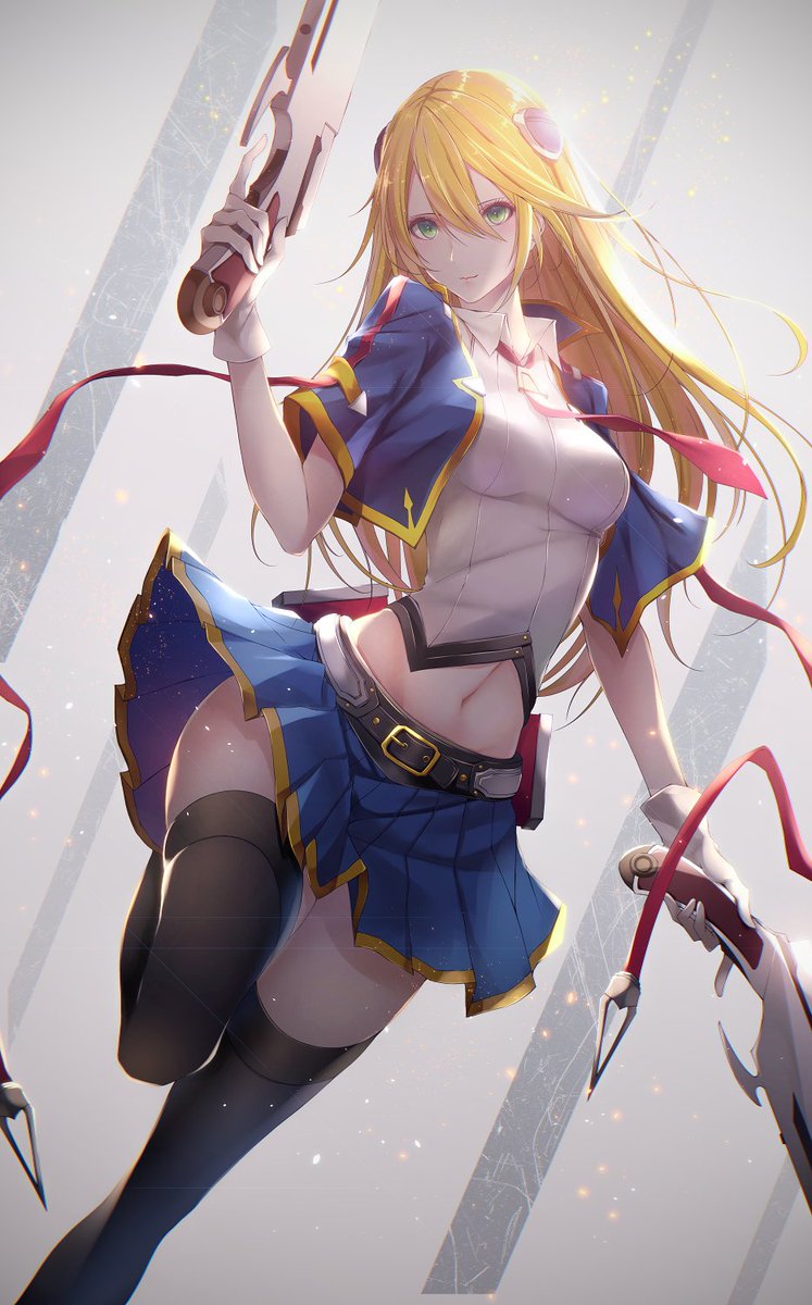 BLAZBLUE ノエル=ヴァーミリオン 最近ちょっと遊んでるので描いてみ