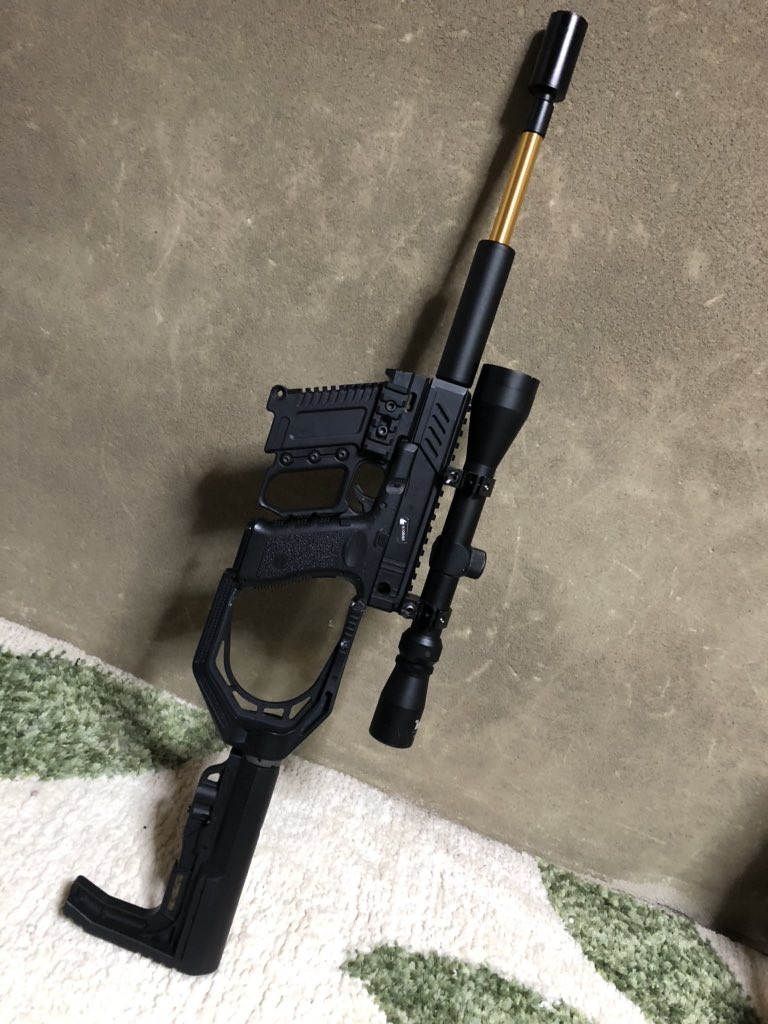 愛銃その2 電動グロック18c 変態カスタム ＃サバゲー ＃グロック #魔改造