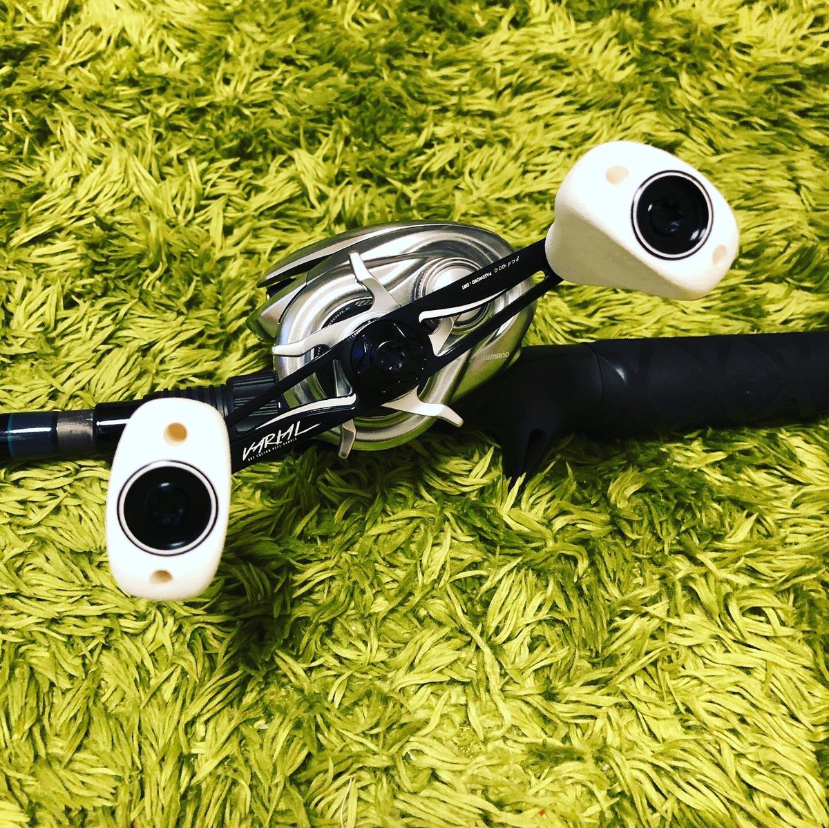 スタコンのハンドルからバリアルハンドル100に組み替え。 ついでに