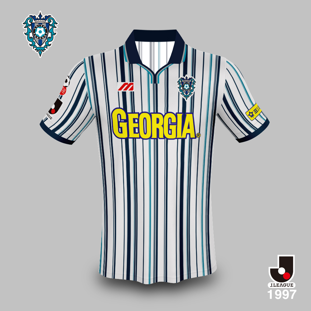 Jユニ図鑑 】 アビスパ福岡1997 by mizuno ブランド自由化となったが