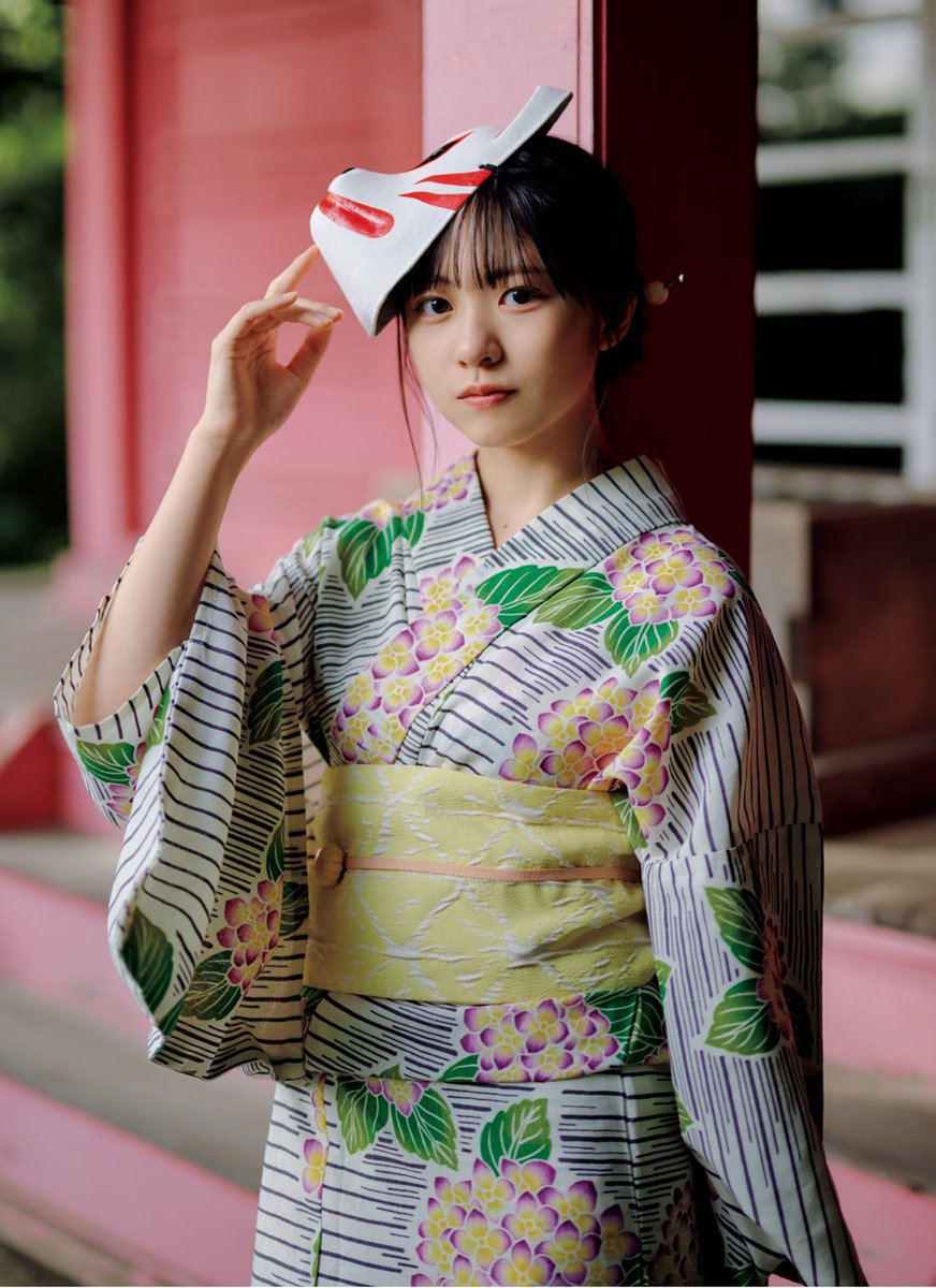 日向坂46正源司陽子、浴衣姿で透明感溢れる✨ 大人びた視線にドキッ