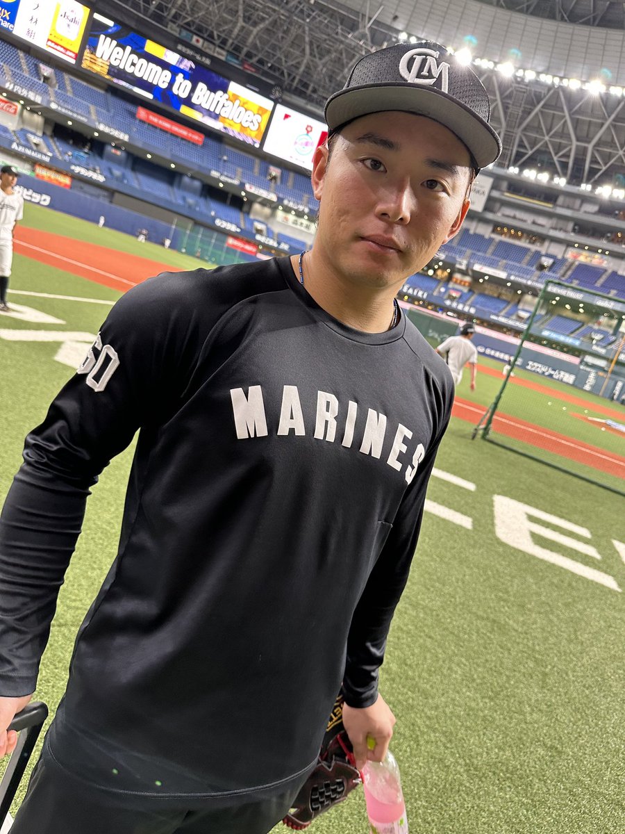先日のファイターズ戦でプロ初セーブを達成した #横山陸人 投手
