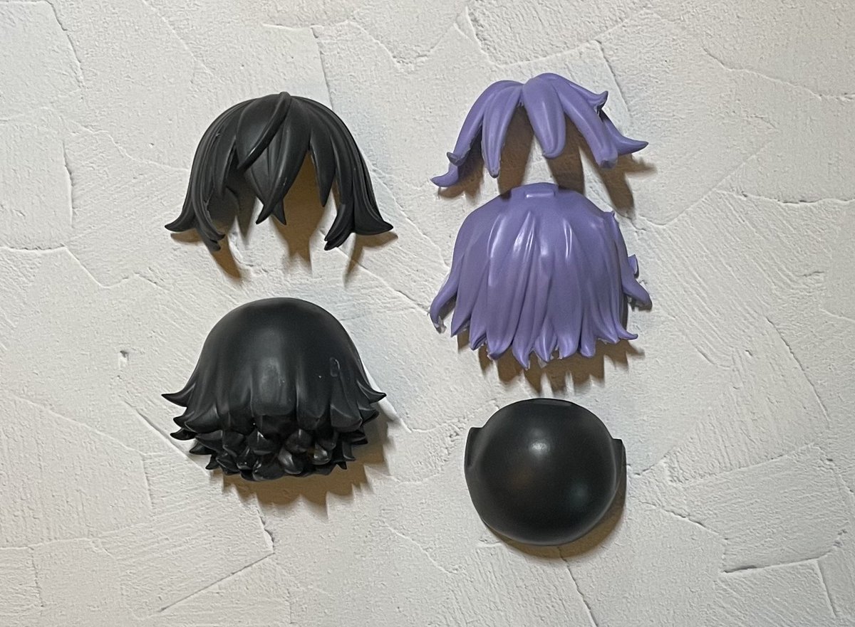 💖ねんどろいどカスタム用 源清麿&水心子正秀ヘアパーツ 業者様複製