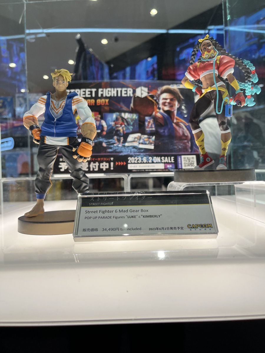 CAPCOM STORE TOKYO】 『STREET FIGHTER 6』ゲームソフト本編と