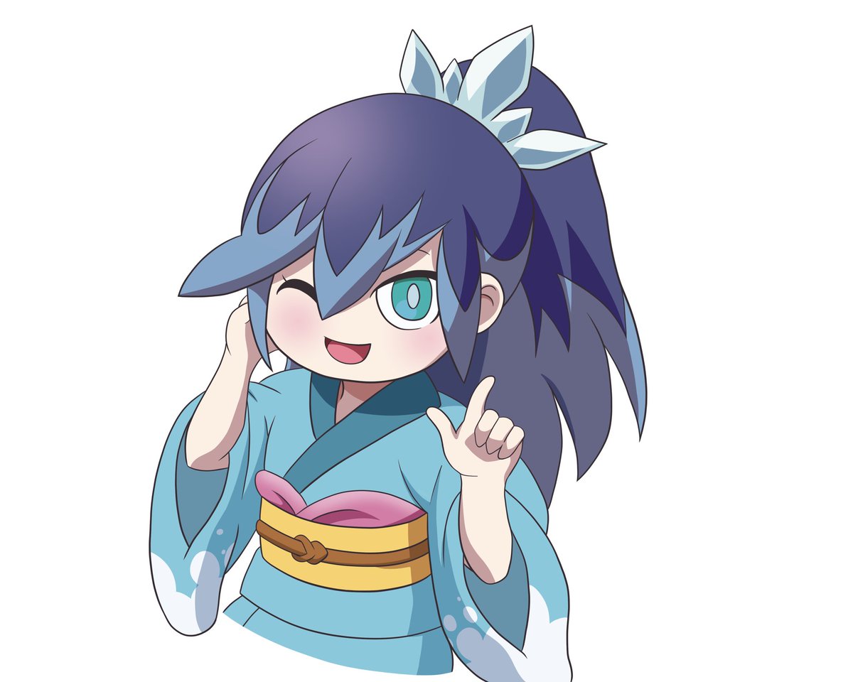 公式のカードイラストを模写してアレンジを加えています。 #ふぶき姫