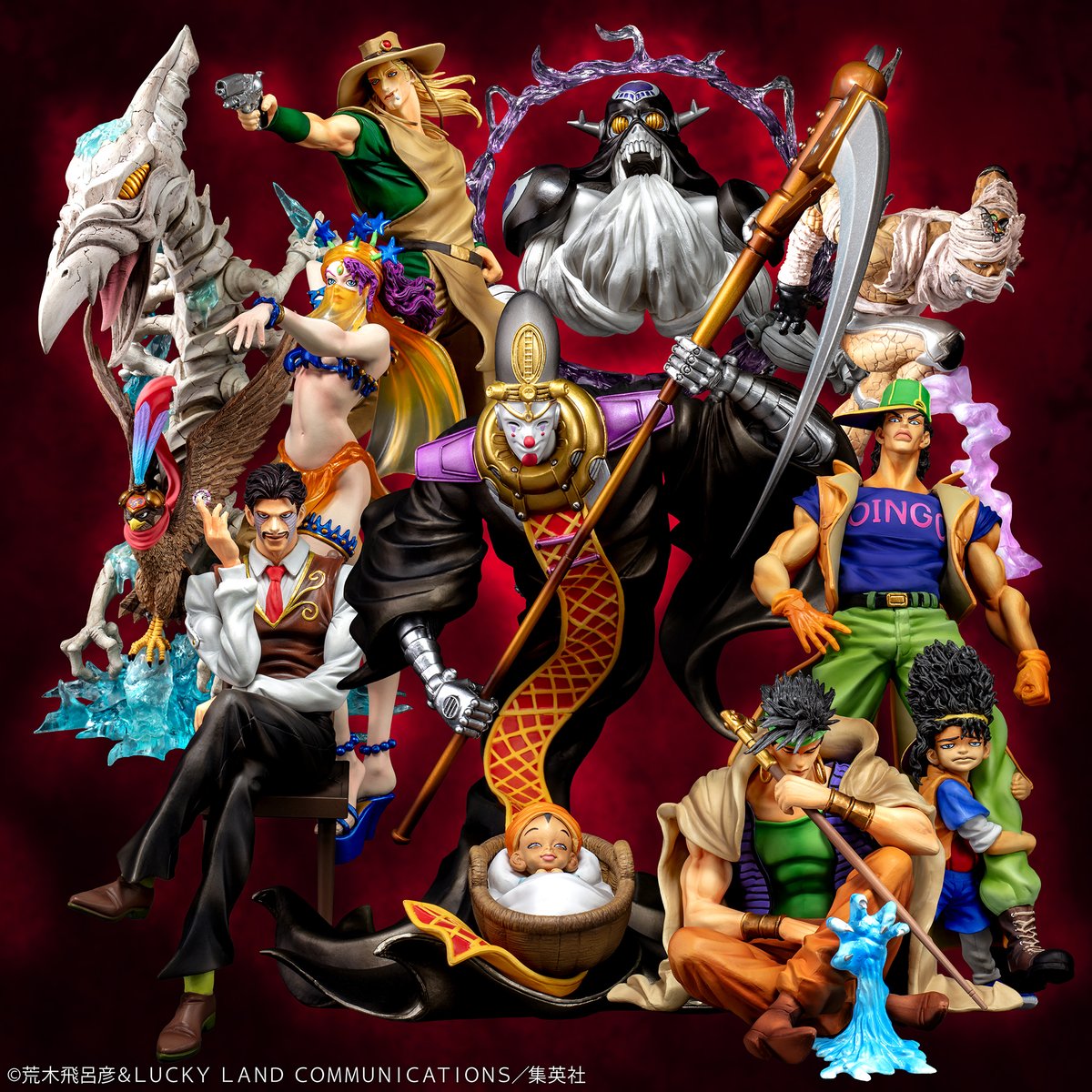 予約商品情報!!】 『ジョジョの奇妙な冒険 第3部』 DIOの刺客たちが