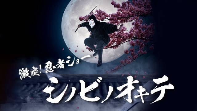 この10月から中村座では アクション満載の新激突！忍者ショー