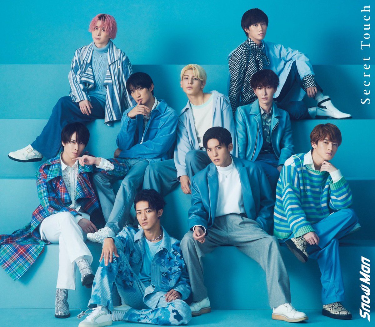 5th Single「Secret Touch」ジャケ写 💛岩本照 衣装 (TOP) LOUIS