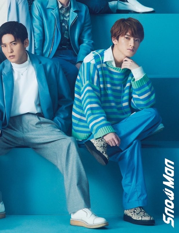 5th Single「Secret Touch」ジャケ写 💜深澤辰哉 衣装 (TOP) CHARLES