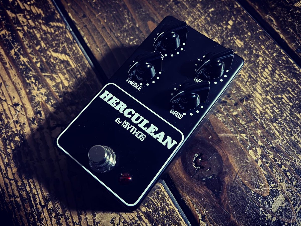 大好きなMythos Pedalsの新作ODペダル 「Herculean 