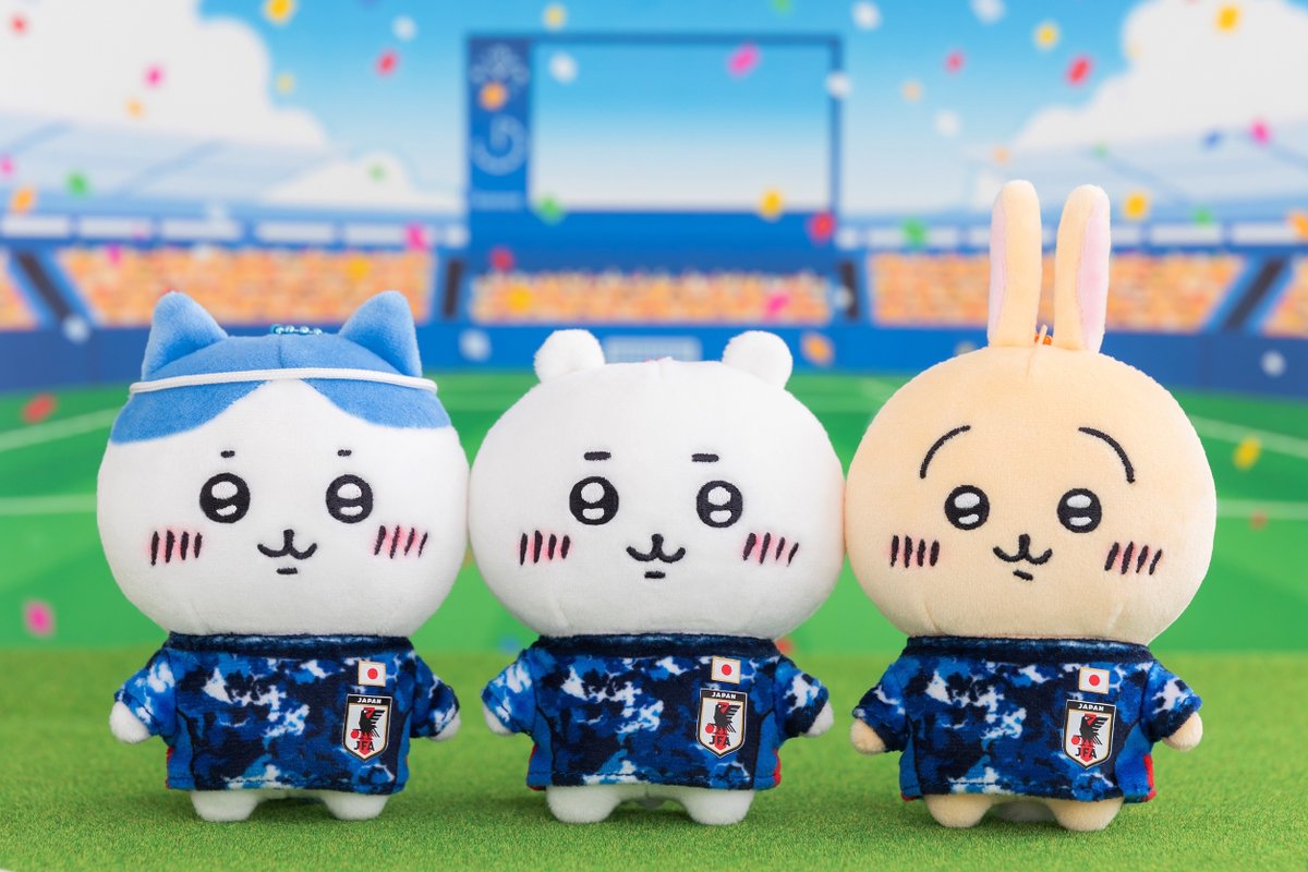 🌱新商品🌱 『ぷちミニマスコット サッカー日本代表ver.』 （#ちいかわ