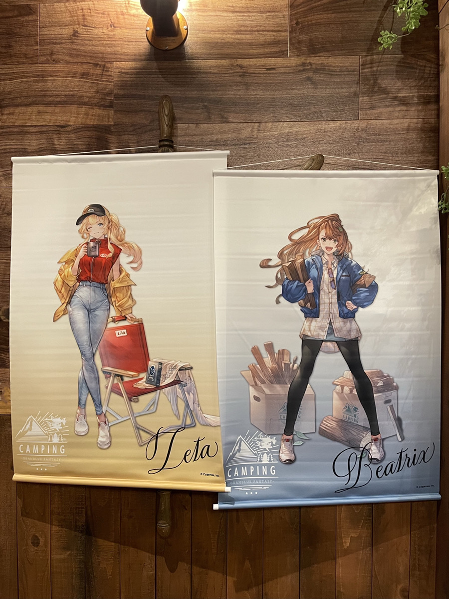 グッズ紹介】 ーーーーー ・ロゴステッカー ・B2タペストリー （ゼタ