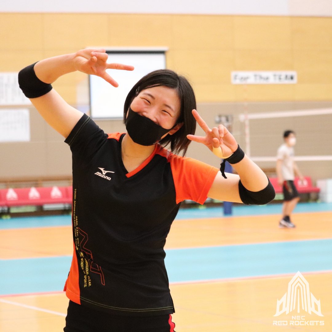 🏐ゆるっと赤ロケ🚀 素敵なスマイルいただきました☺️ 撮影者：井上