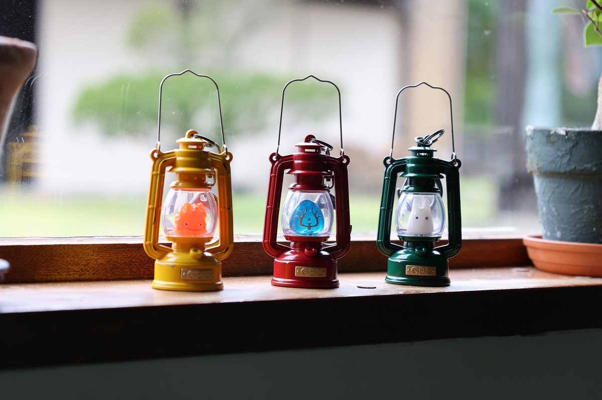 ▷ New item スタジオジブリ作品から3種、 ミニランタンのキー