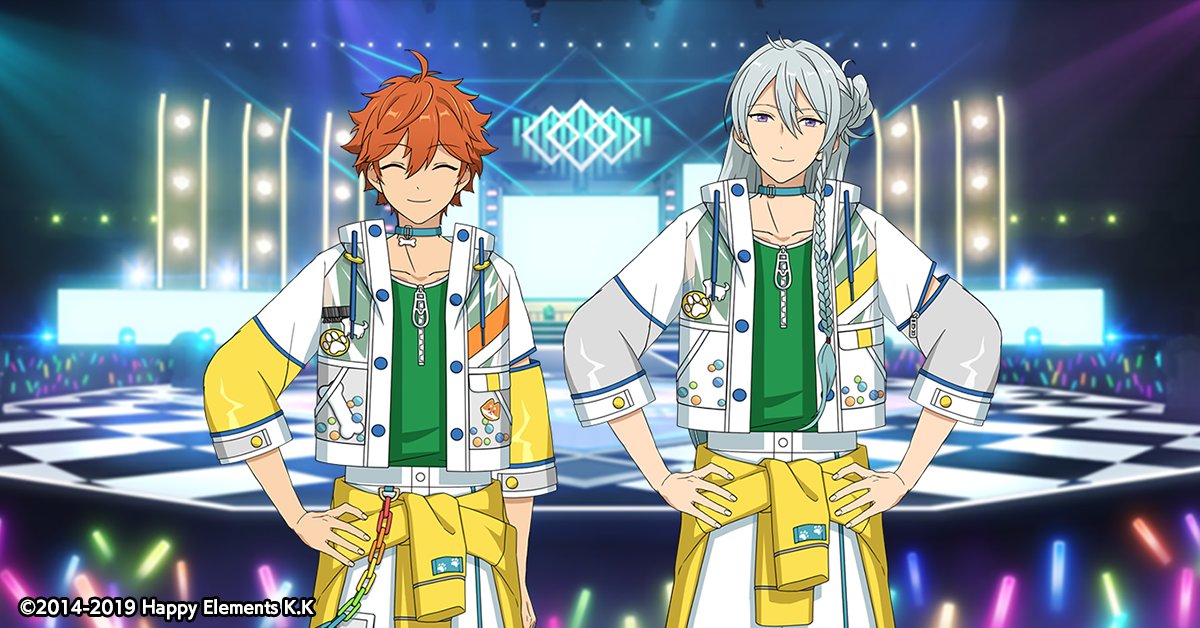 1/2)【スカウト情報】 スバルと渉と友也のカードにはルーム衣装や背景