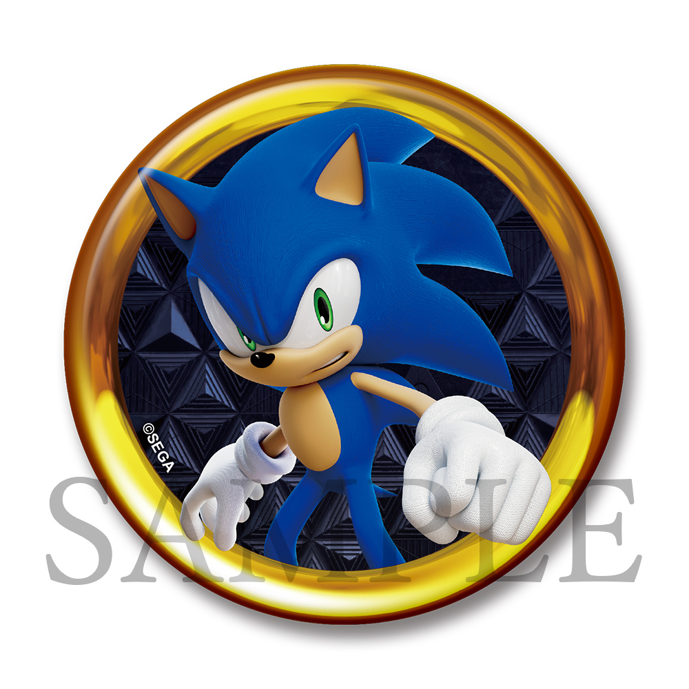 店舗特典④＞ ◇ファミリーマート 「オリジナル缶バッジ」 ソニックと