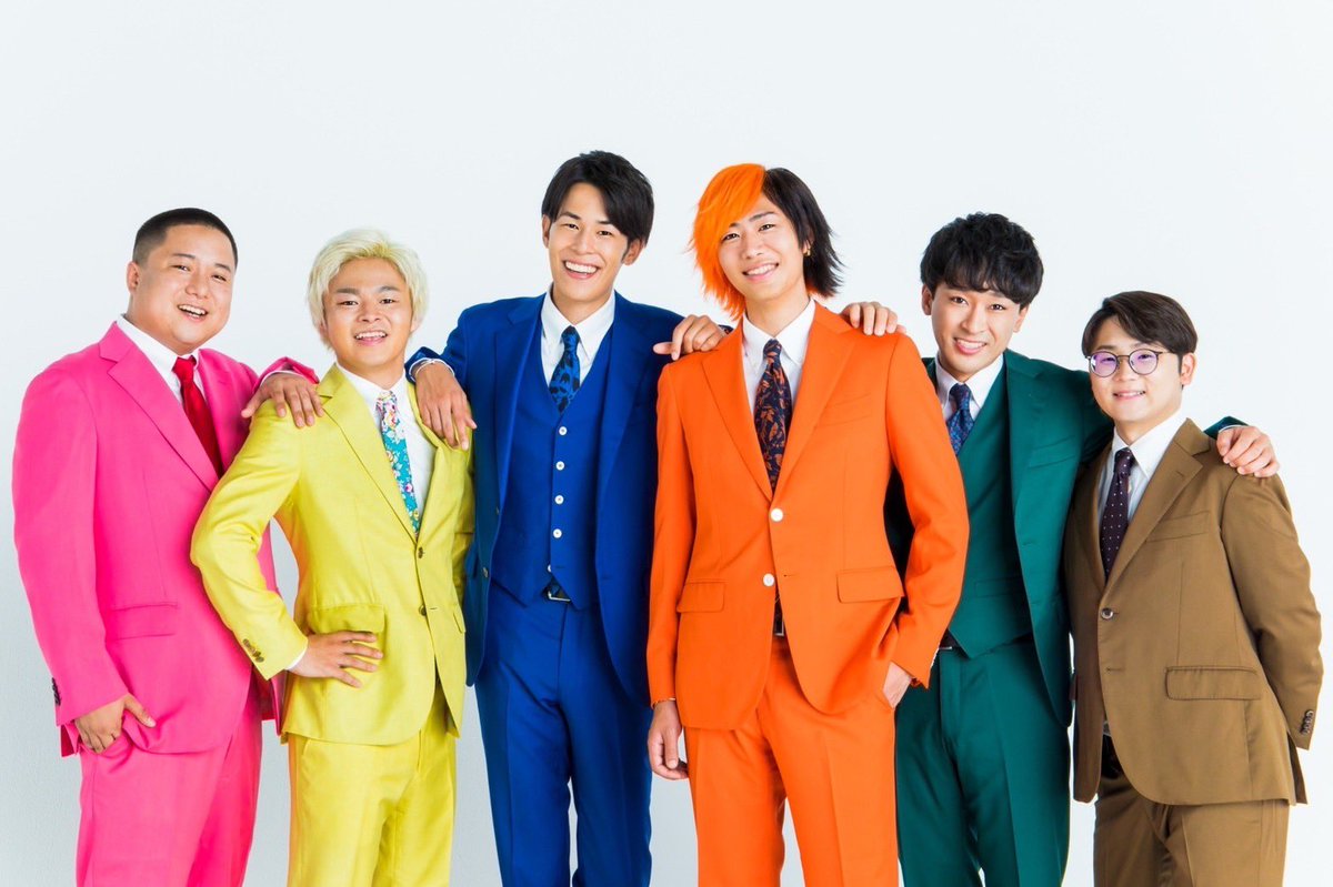 東海オンエアの宣材写真、今日からリニューアルです