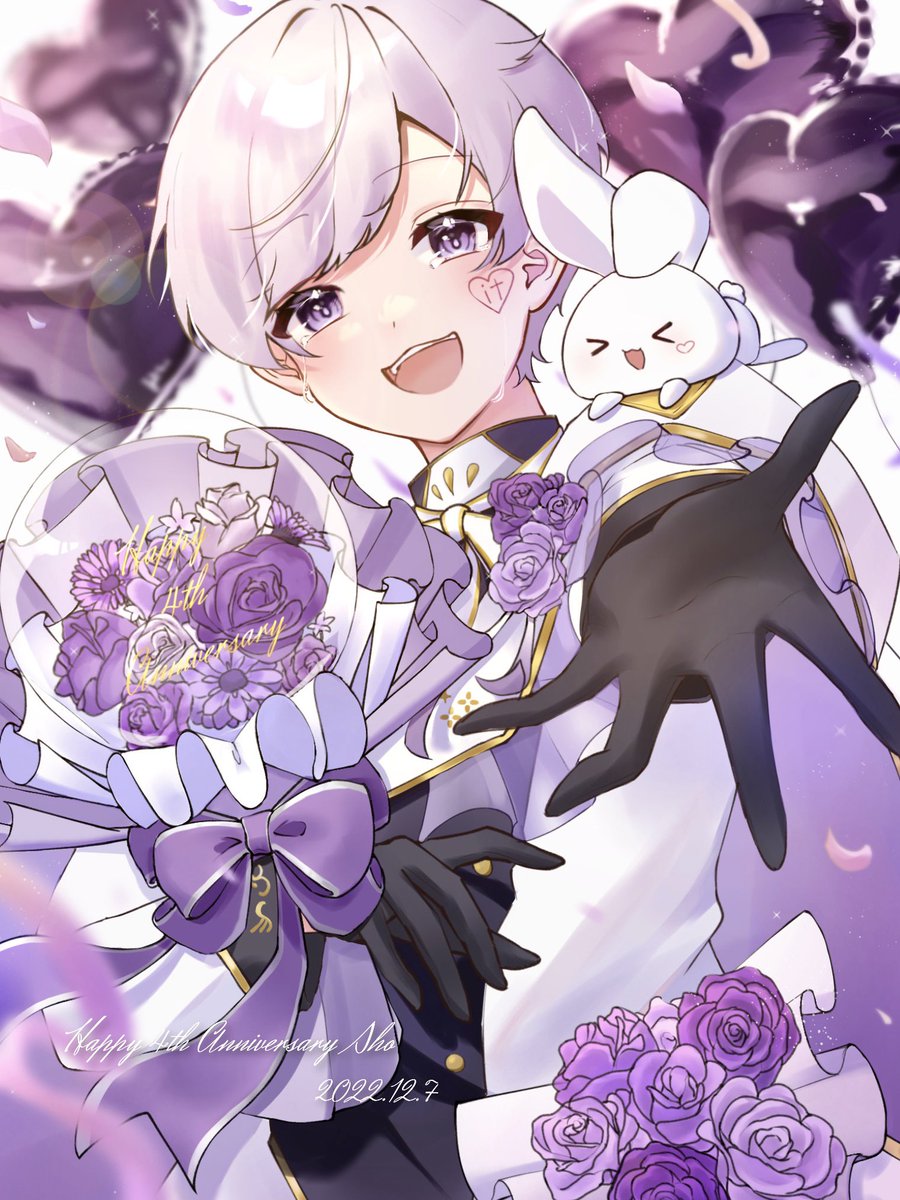 𝐻𝑎𝑝𝑝𝑦 𝟦𝑡ℎ 𝐴𝑛𝑛𝑖𝑣𝑒𝑟𝑠𝑎𝑟𝑦 ✧‧˚ ”初兎”としての人生が