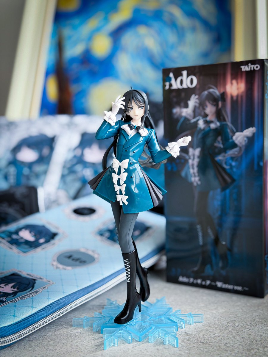 ラウンドワン限定 Adoフィギュア Winter ver. 3個セット Ado