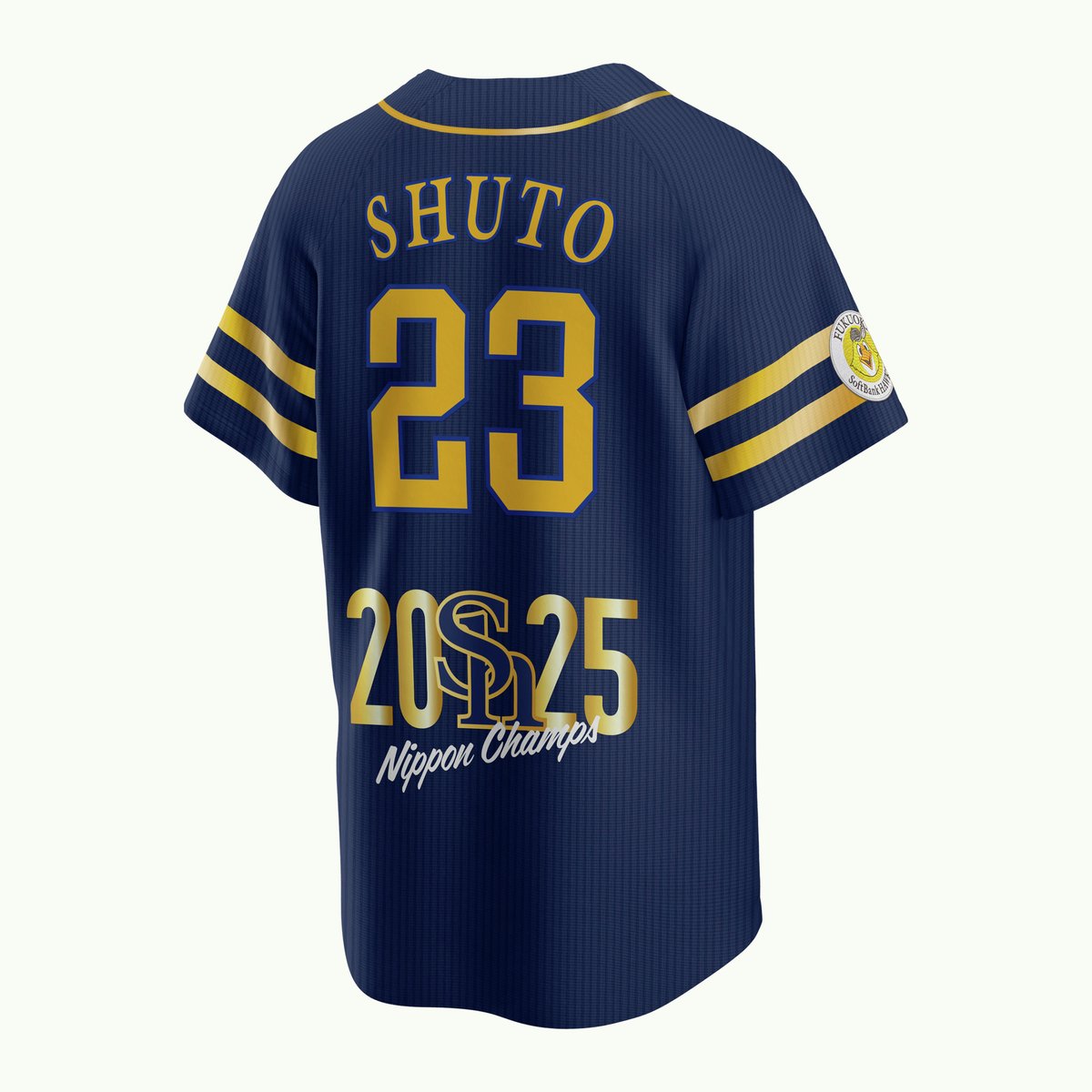 👑——— 日本一達成記念ユニフォーム ———👑 日本一達成記念ロゴや
