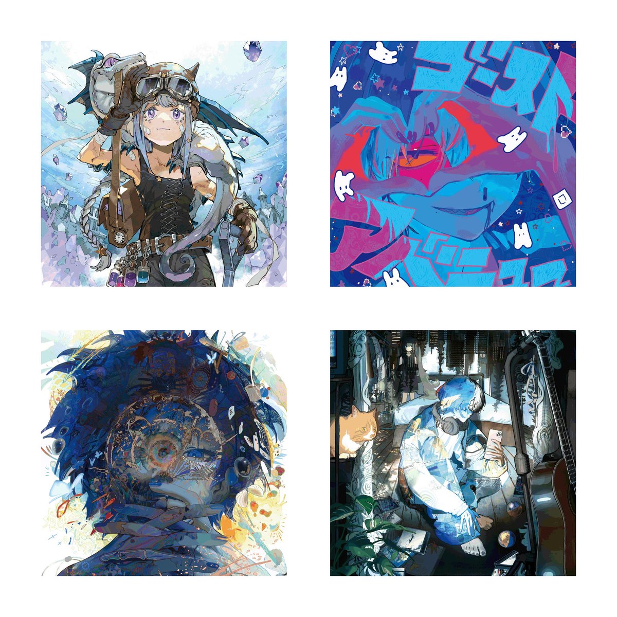 UNDERCOVERくじ 🏆I、J賞🏆 🔹I賞「ジャケットポスター」 全ジャケット