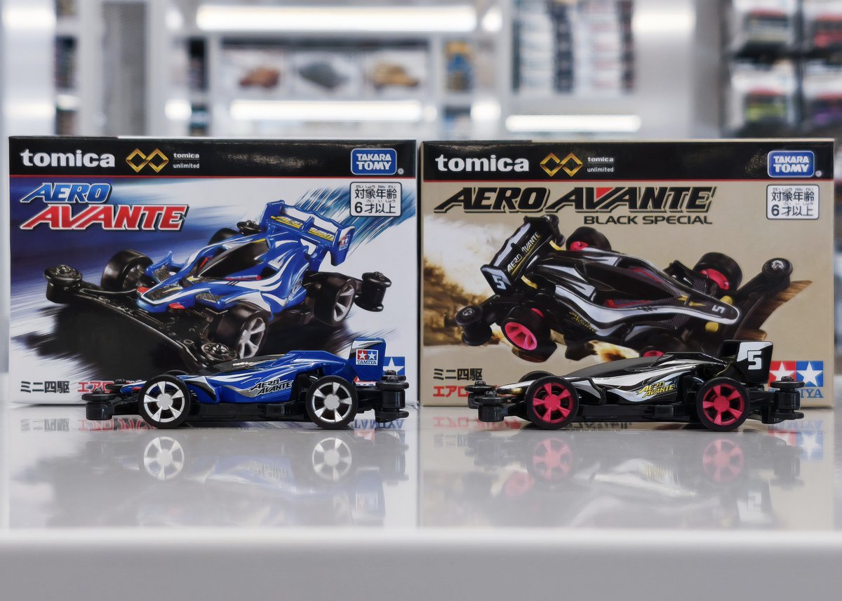 トミカ × #ミニ四駆 コラボ🏁 トミカプレミアムunlimited『エアロ