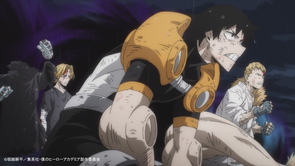 今日夕方5:30からは「#僕のヒーローアカデミア」📺 絶体絶命のデクのも