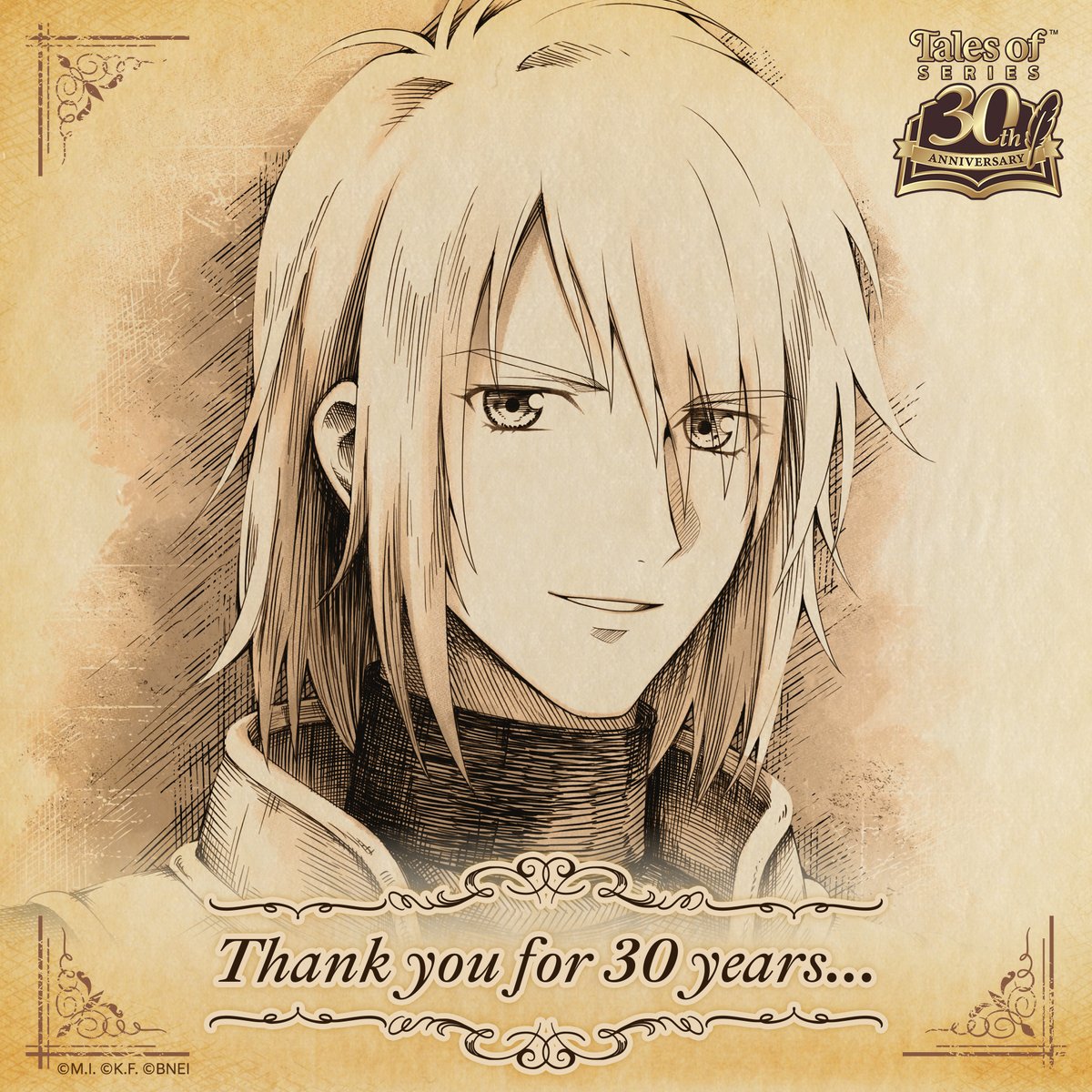 ◤『テイルズ オブ』シリーズ 30周年記念 ◢ ―あなたの世界を変えたの