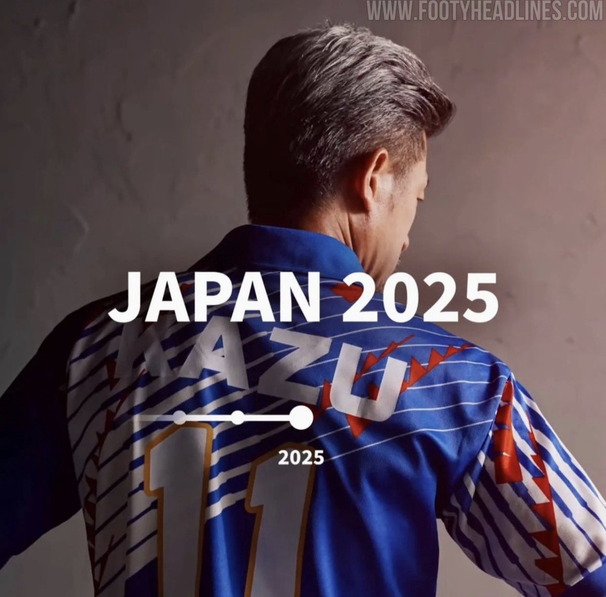 リーク記事によれば👇 アディダスは日本代表の象徴的な1993年ホーム