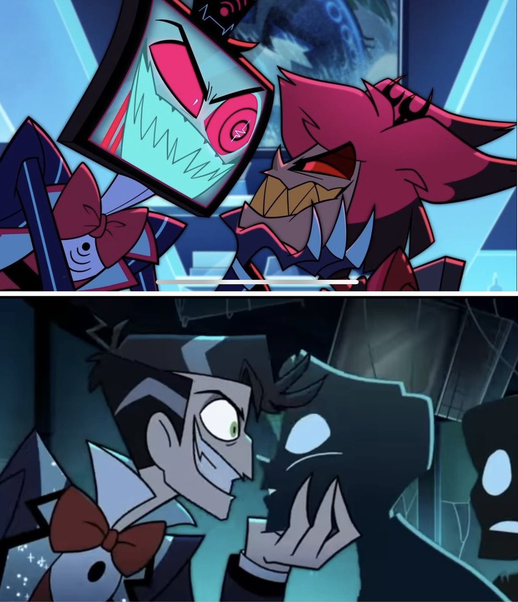 ハズビン7話の生前ヴォックス（ヴィンセント）、一見オッドアイや服装