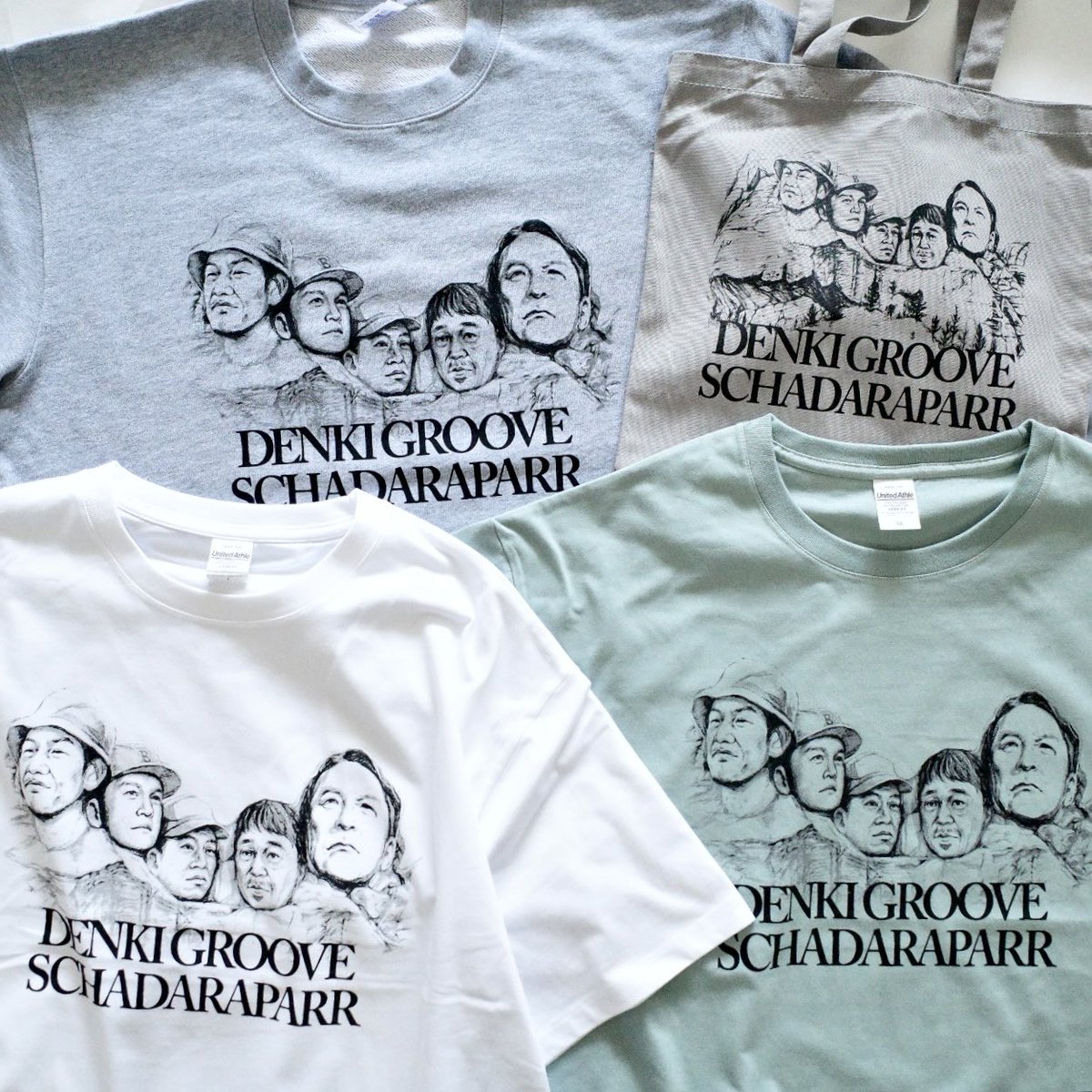 電気グルーヴ×スチャダラパーのグッズです！ラシュモア山！最高すぎる