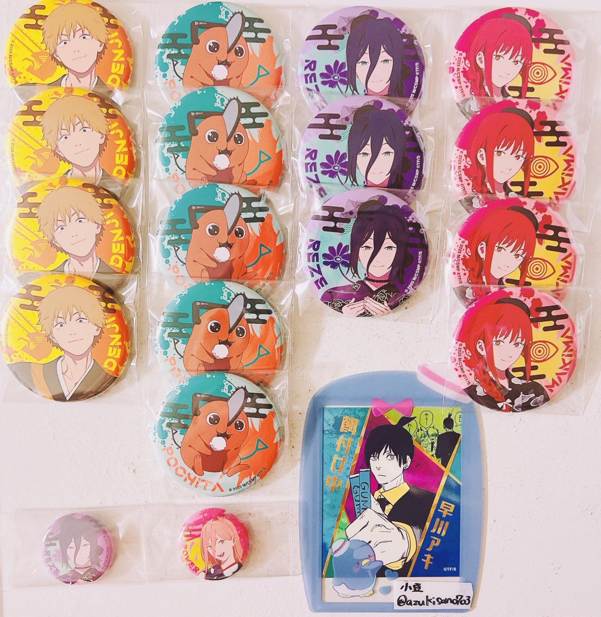 ワンパンマン 音速のソニック 缶バッジ 秋祭り ワンパンマン 音速の