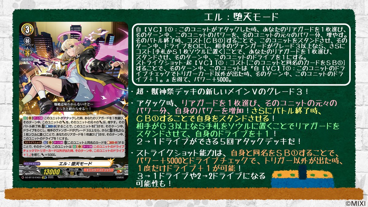 モンストコラボのエル、これ最大値実質ドライブ計4での5パン&火力も