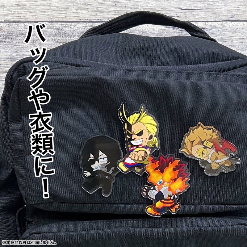 僕のヒーローアカデミア アクリルつかまれ(ピンバッジ/マグネット