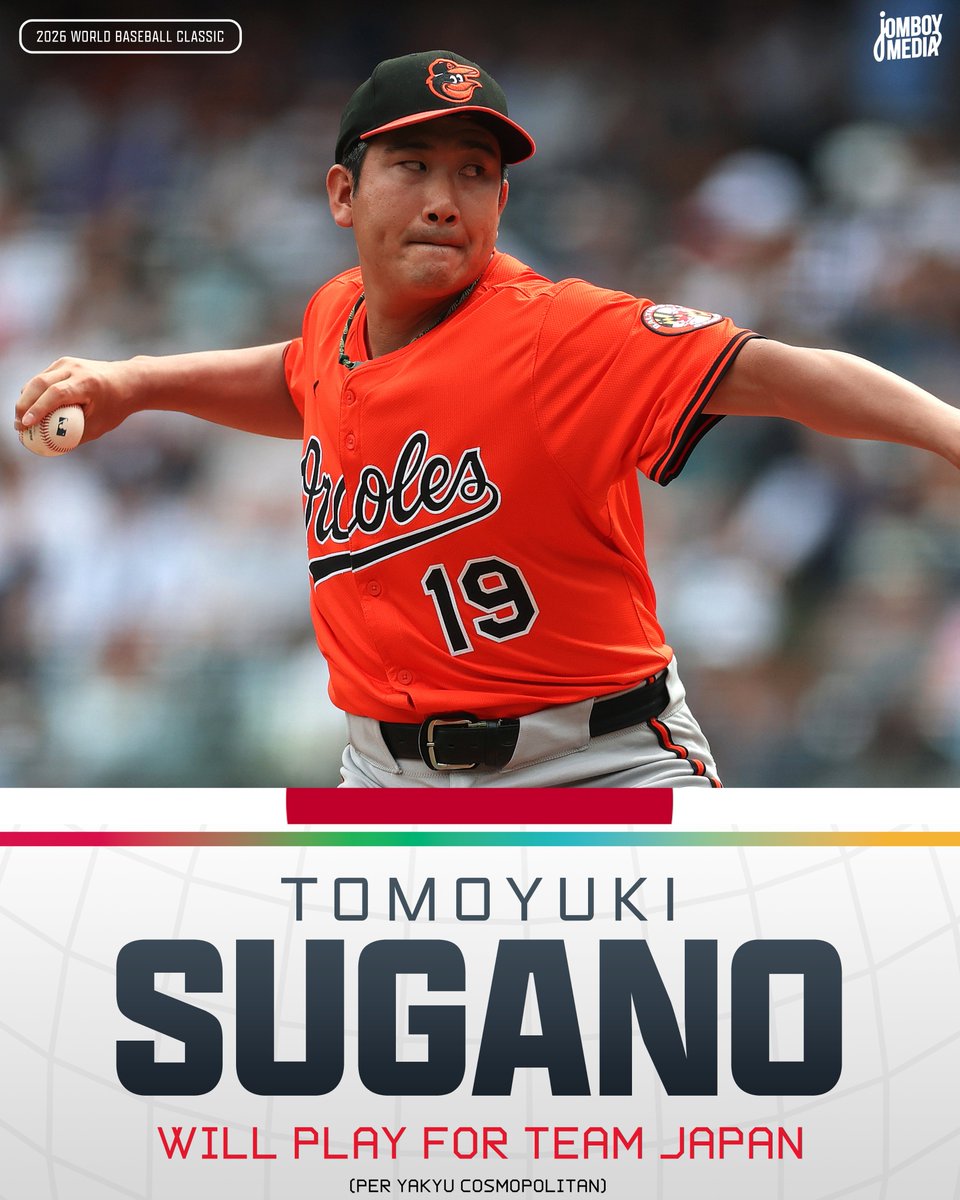 菅野智之 投手が2026年3月開催のWBC日本代表に内定📢 2017年以来2度目