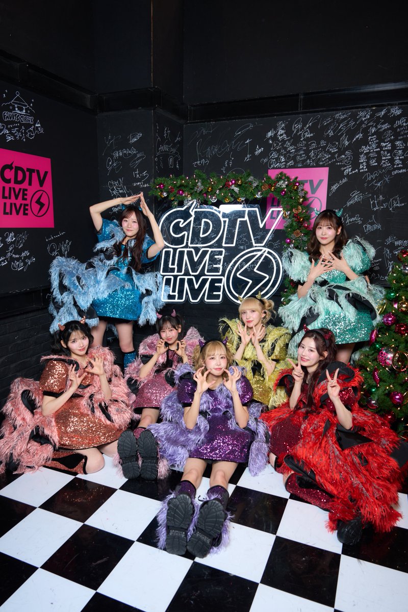 🩷💚💛🧡「 #CDTVライブライブ 」出演ありがとうございました