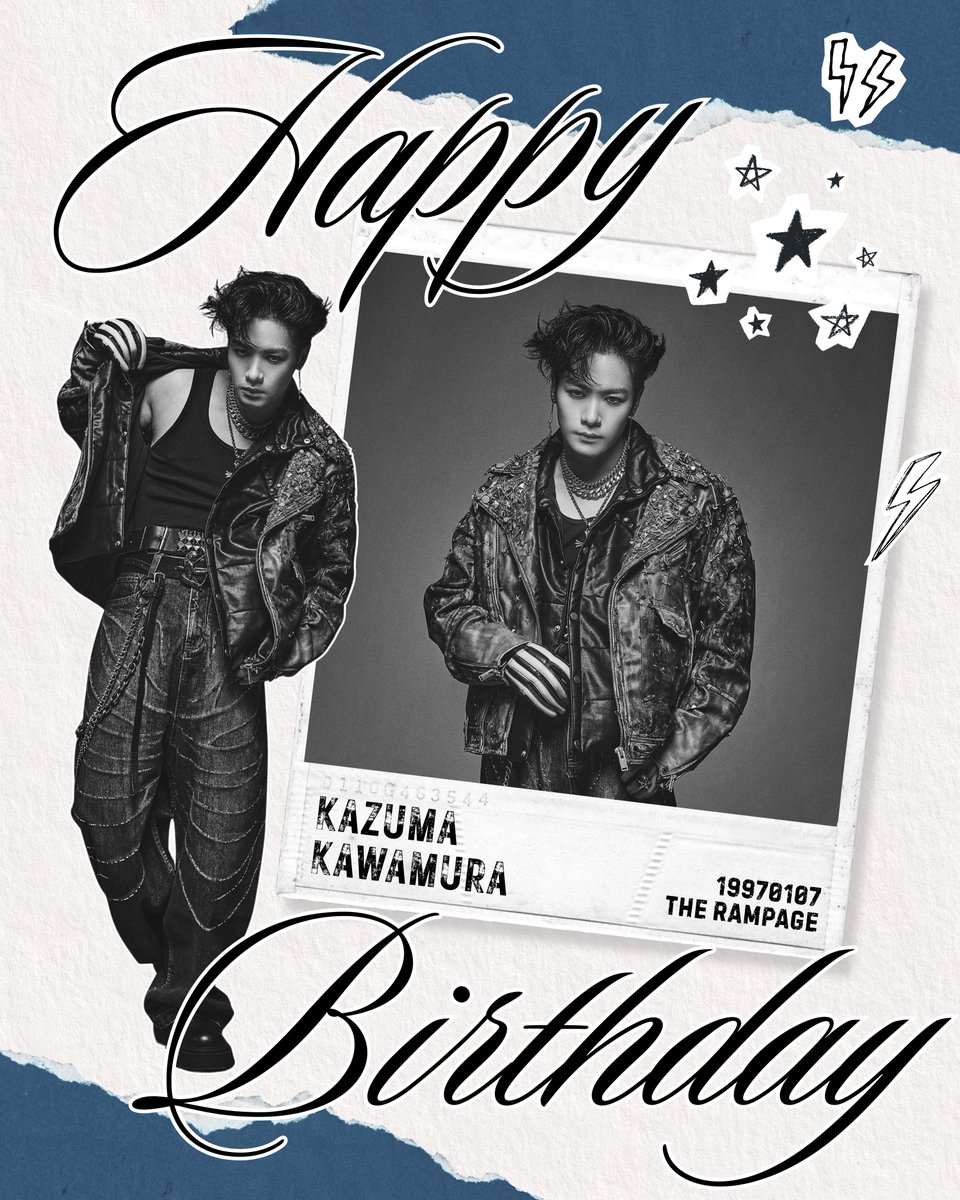 𝐇𝐚𝐩𝐩𝐲 𝐁𝐢𝐫𝐭𝐡𝐝𝐚𝐲 #川村壱馬 🎉🎂🎈 #HappyBirthdayKAZUMA