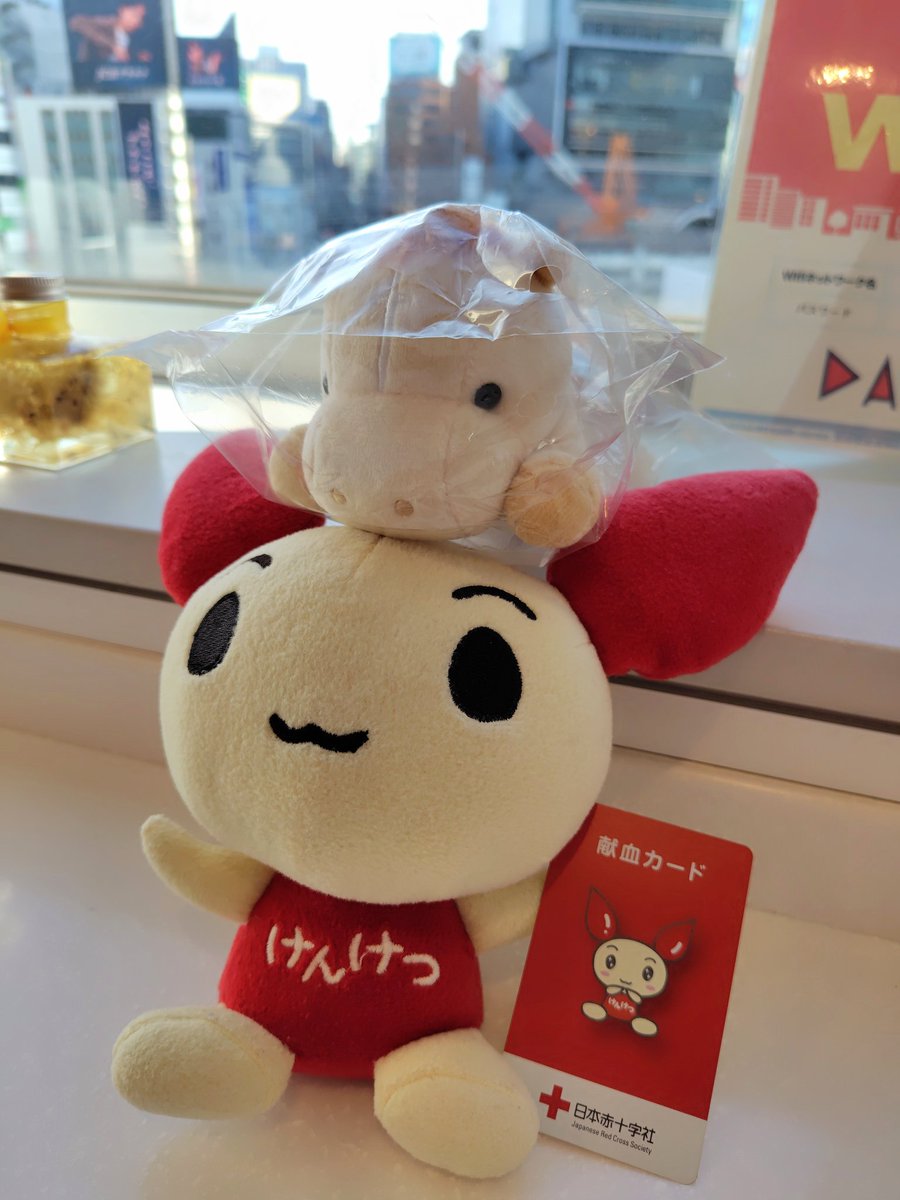 献血納めへ ルーム賑わっててほっこり。必要な方へ届きますように