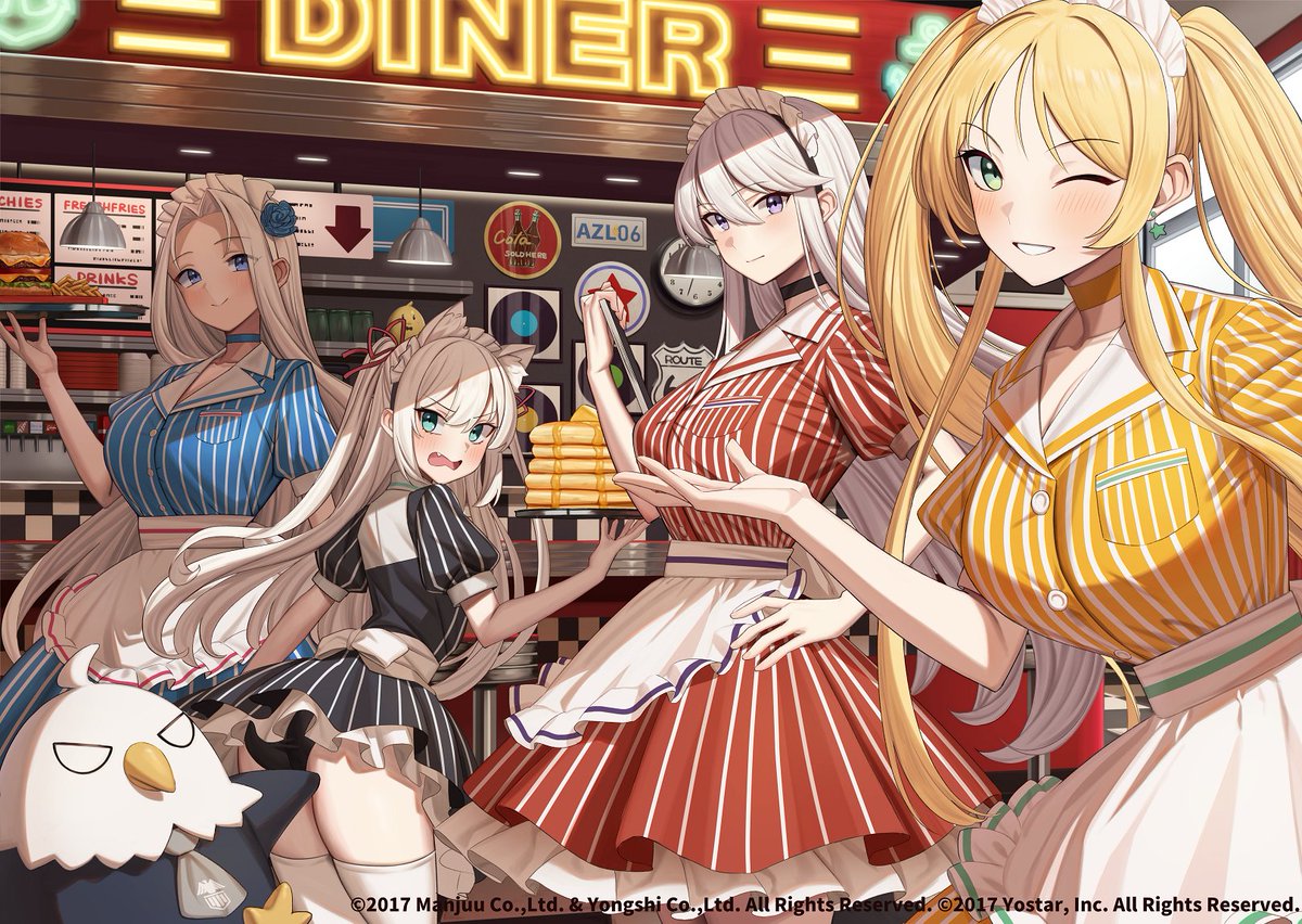 🍔🥤ホーネット、エンタープライズ、ハムマン、ヨークタウン