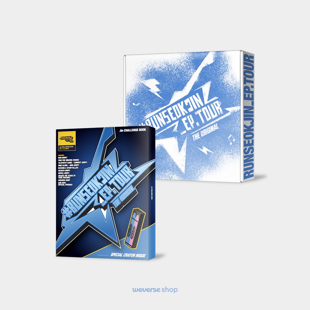 Jin '# RUNSEOKJIN_EP.TOUR in GOYANG' The Original 予約販売開始