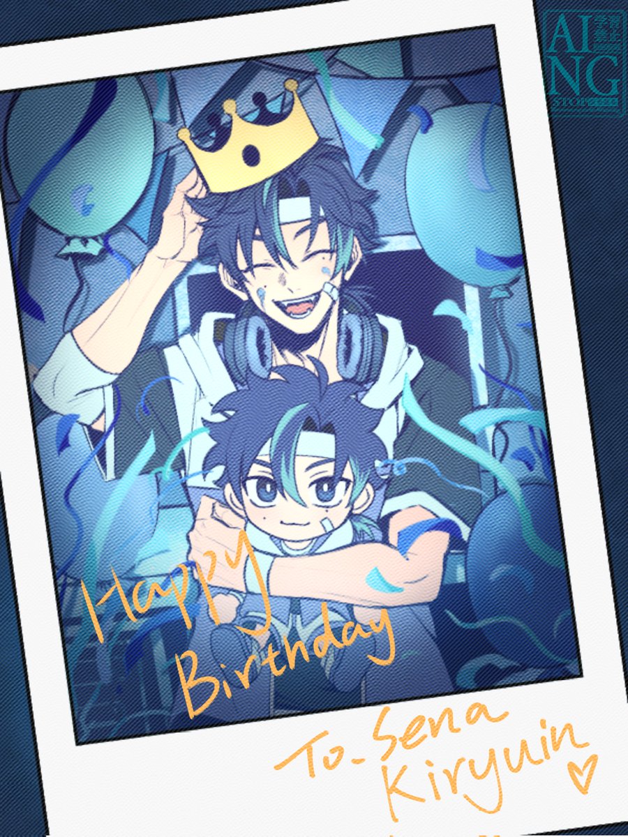 HAPPY birthday Sena! Thank you for coming to my world… #SenasArt