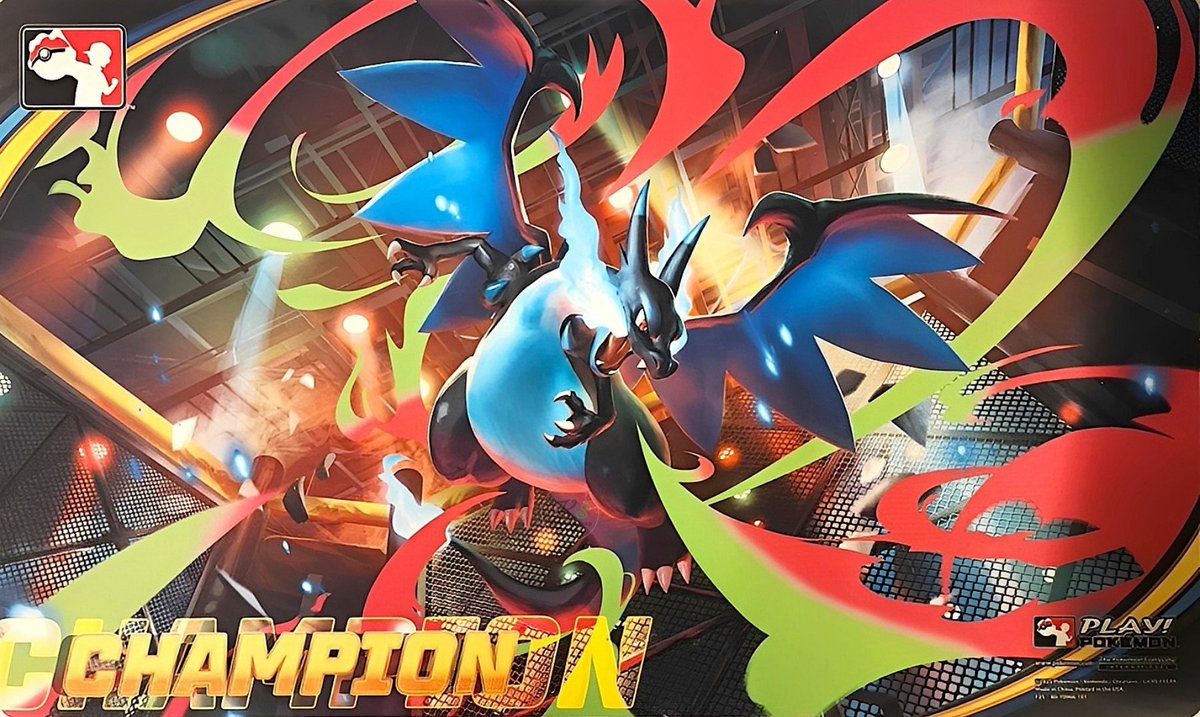 海外ポケカニュース🍄】 海外大会でメガゲンガーのプレイマットが配布