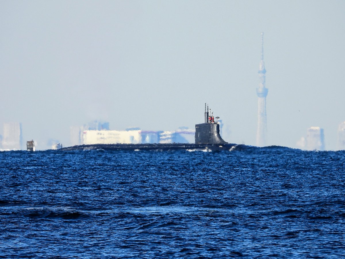 🇺🇸米海軍攻撃型原子力潜水艦「ｼｰｳﾙﾌ (USS Seawolf, SSN-21)」横須賀