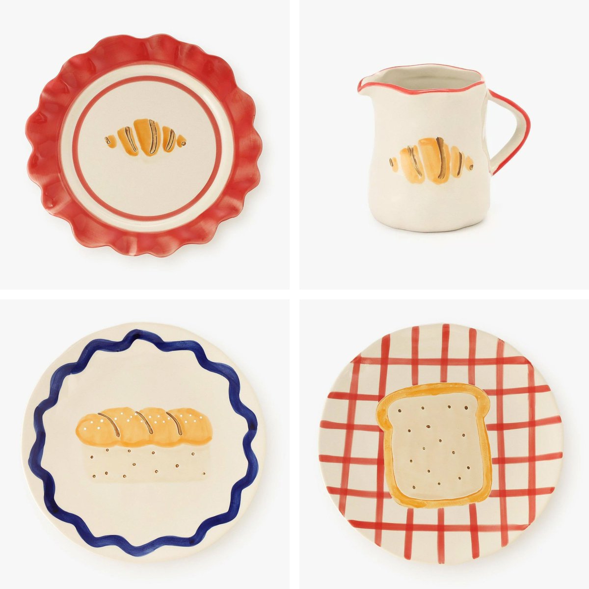 Afternoon Teaの食器 プレッツェル＆ブレッドかわいい