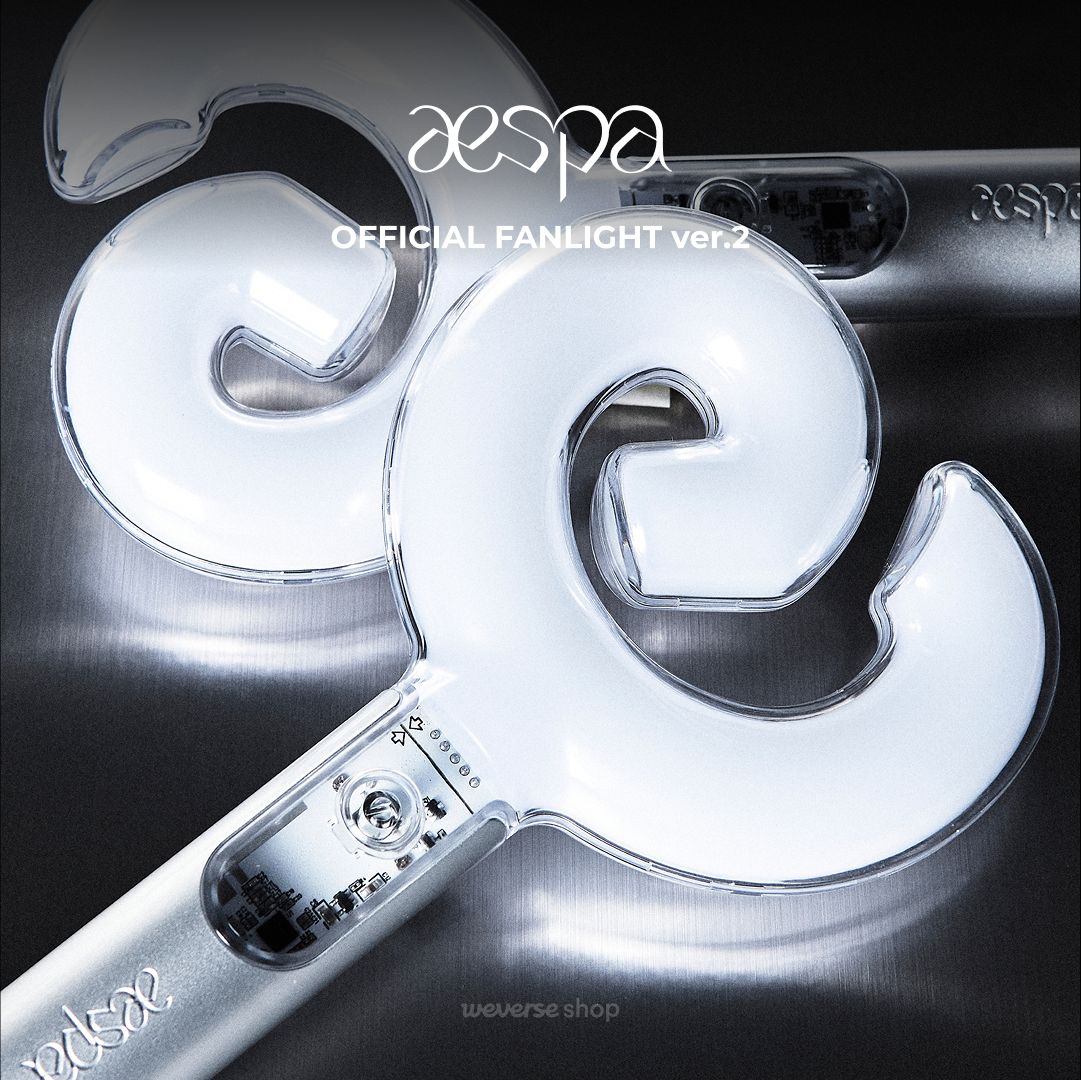aespa_official #aespa OFFICIAL FANLIGHT ver.2 予約販売開始